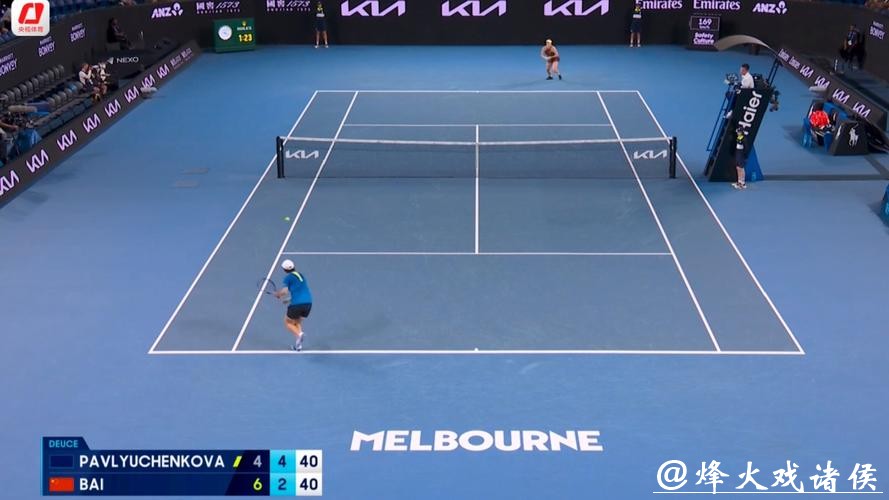 中国“金花”白卓璇获澳网正赛首胜 下一轮将迎战萨巴伦卡